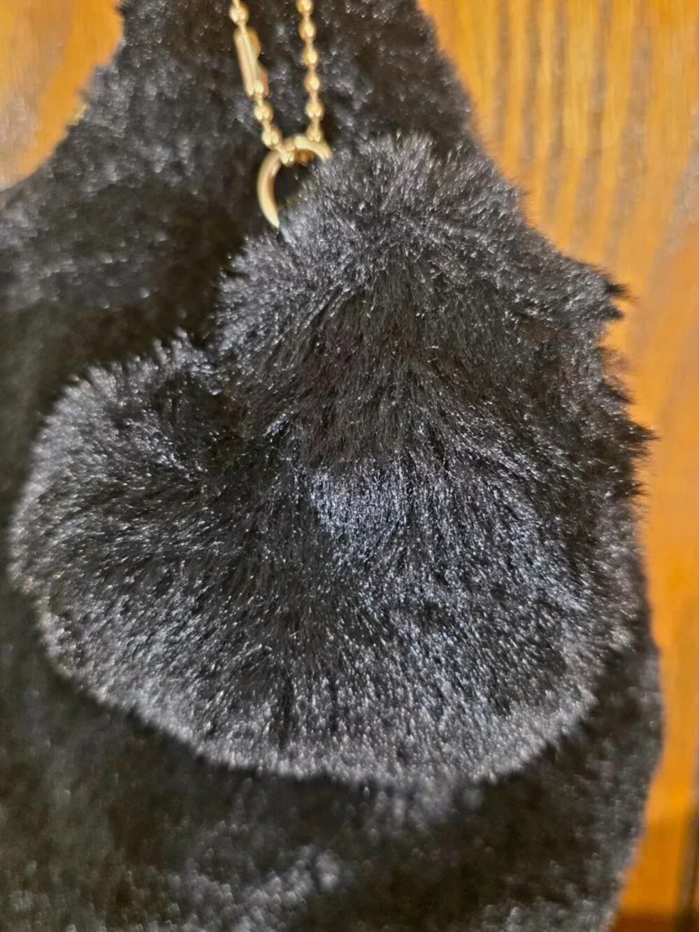Juicy Couture Love Furry Friends Hobo in Liquorice NWT